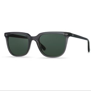RAEN Arlo Polarized Sunglasses - Matte Grey Crystal/Green